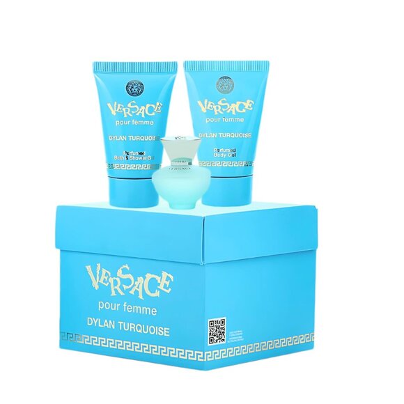 Versace Other - Versace Dylan Turquoise Womens Mini Scent Trio Gift Set NIB